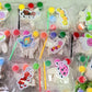 Butterfly animals party favours ladybug dragon fly animal gifts birthday plaster Painting for girl