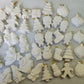 Christmas  Gifts set Christmas 4 ornaments plasters painting  kids Christmas tree  Plaster painting