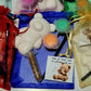 Mini Teddy bear  animals Plaster Painting party favours gifts birthday filling bag