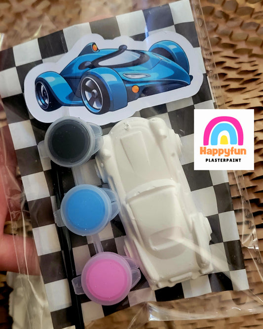 Racing car Vehicles car Construction plaster Painting  Party Favours gifts