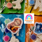 Forest Jungle animals Plaster Painting party favours