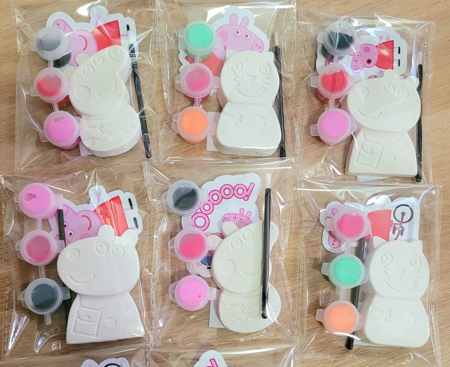 Peppa pig plaster Painting Party kits