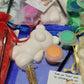Mini Teddy bear  animals Plaster Painting party favours gifts birthday filling bag