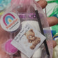 Mini Teddy bear  animals Plaster Painting party favours gifts birthday filling bag