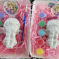 3D girl Fairy princess  Plaster painting for party favours favors birthday gifts girl party fun craft art