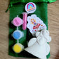 3D fairy princess Plaster ready to paint your own kits girl Fairy princess garden flower Plaster painting Pary favour birthday gifts  kids art craft