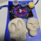Skull plasters painting kits