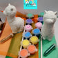 Llama animal 4D  Plaster Painting Party favour favor for kids   egg treat bag favors