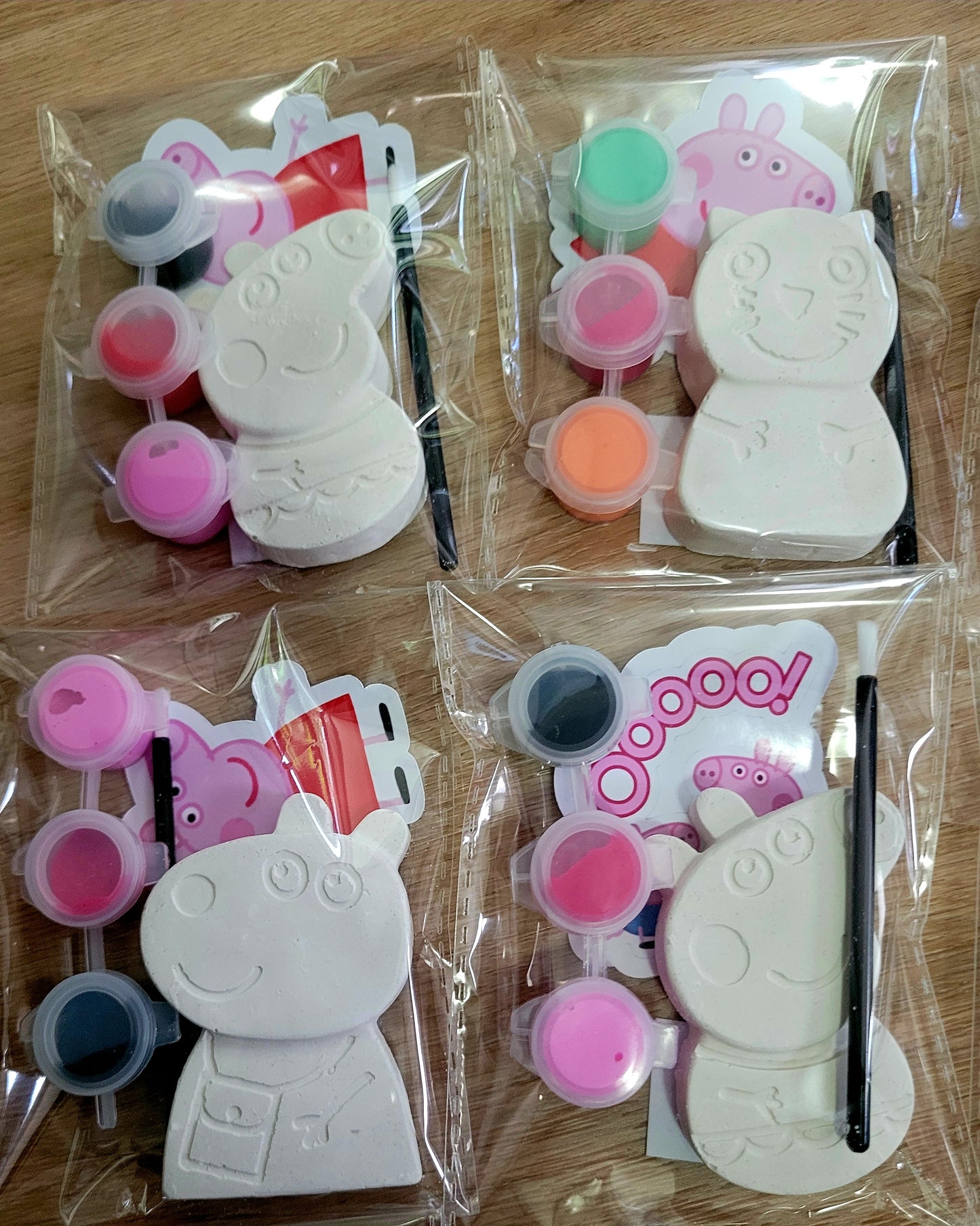 Peppa pig plaster Painting Party kits