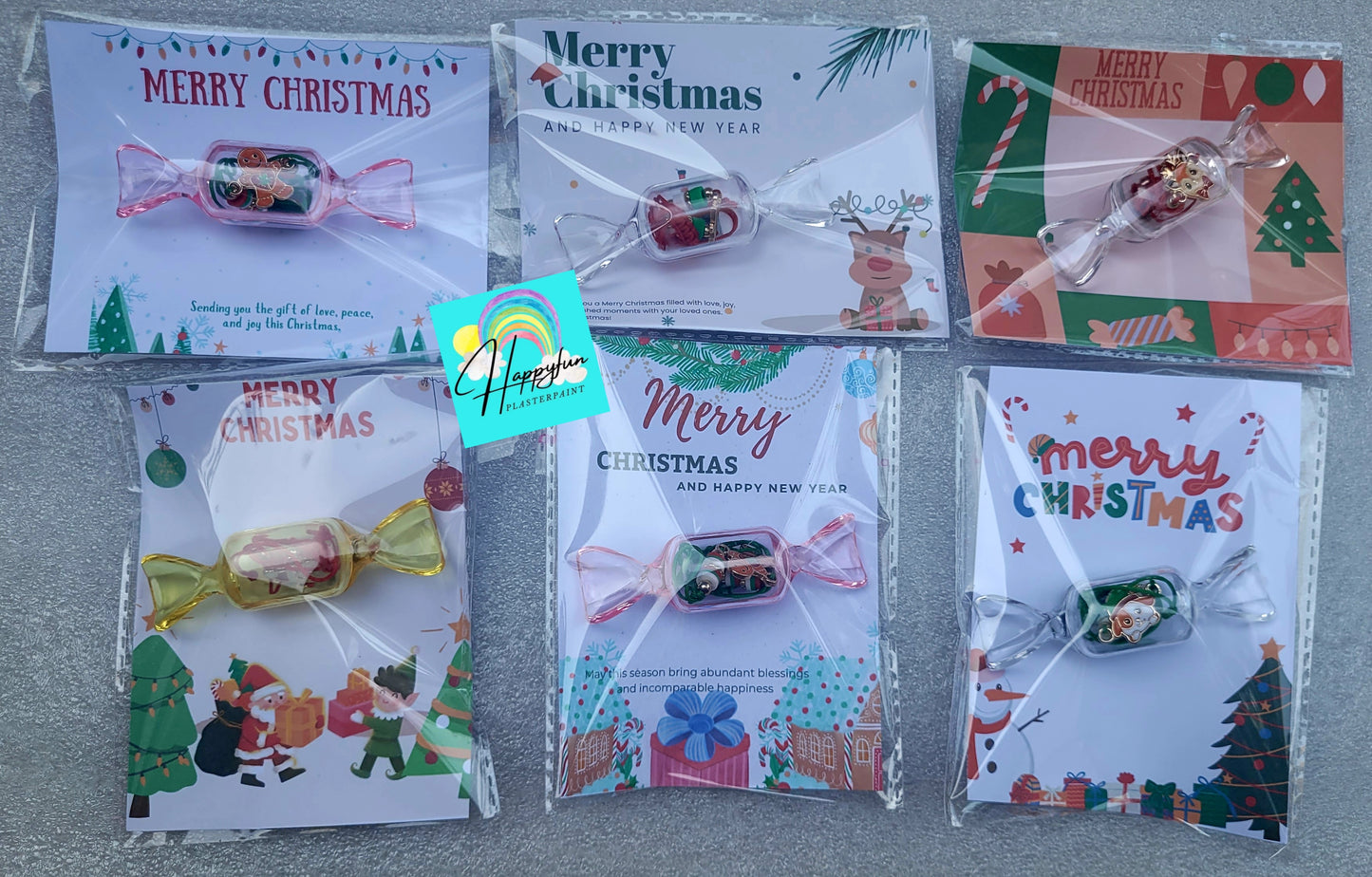 Bracelet  jewellery  Stocking filling school Christmas Santa Ginger breadman bell tree stocking plasters packs Plaster painting gifts snowman kids return bag howm decor ornaments
