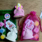 3D fairy princess Plaster ready to paint your own kits girl Fairy princess garden flower Plaster painting Pary favour birthday gifts  kids art craft