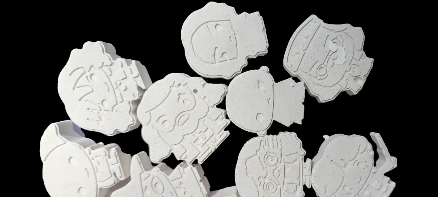 Harry potter plaster painting kits