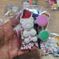Cute Mini Teddy bear animals plaster painting kits