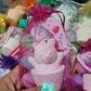 Teddy bear cupcake birthday gifs for kids birthday food  Plaster Painting party favours favours birthday gifts treat bag favor home animal