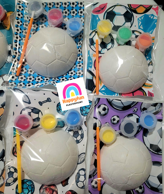 Ready to paint football sport theme Plaster Painting