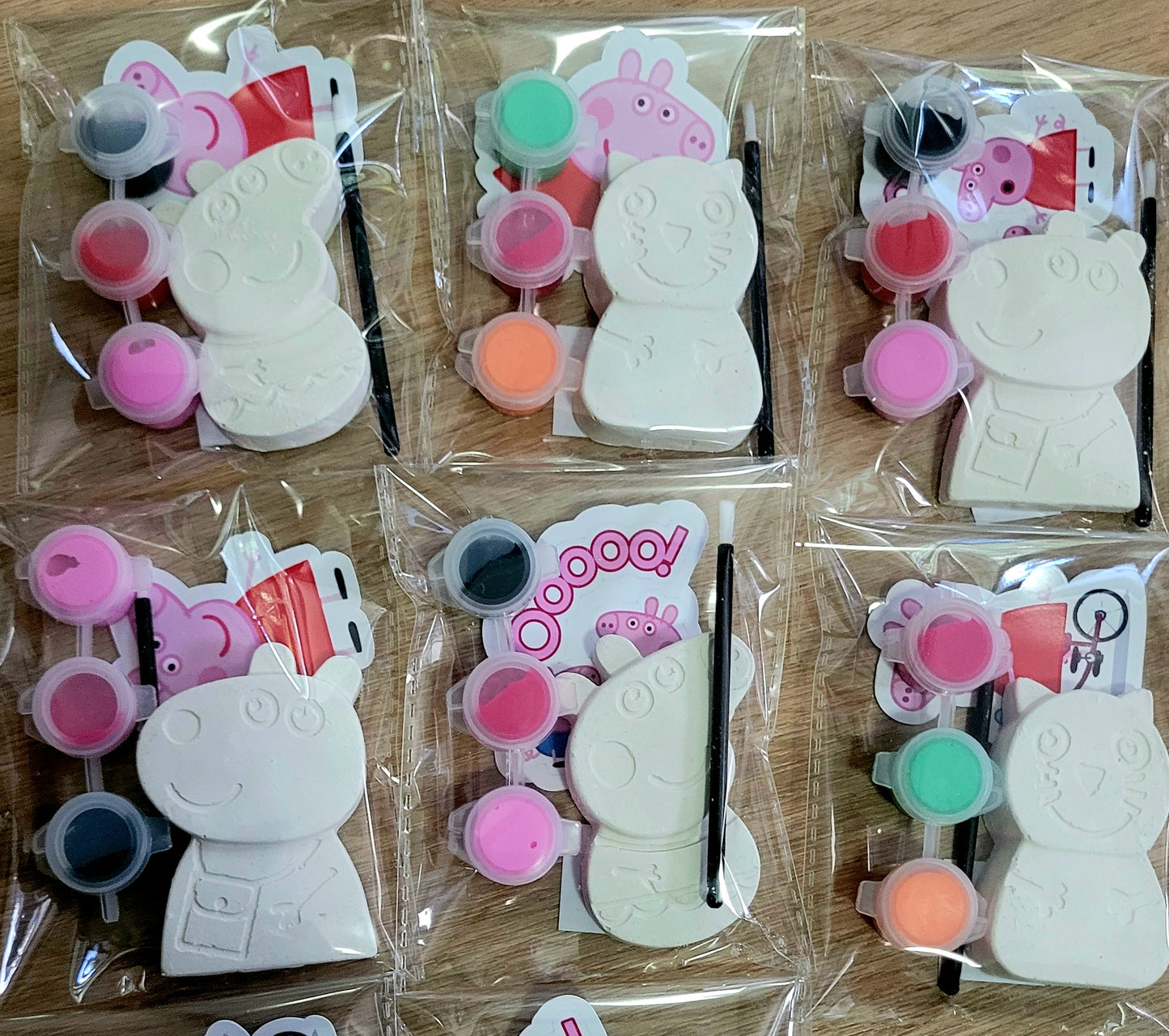 Peppa pig plaster Painting Party kits