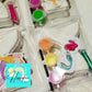Mermaid tail girl sea animal princess  under  water sea animal plaster Painting for girl party favours