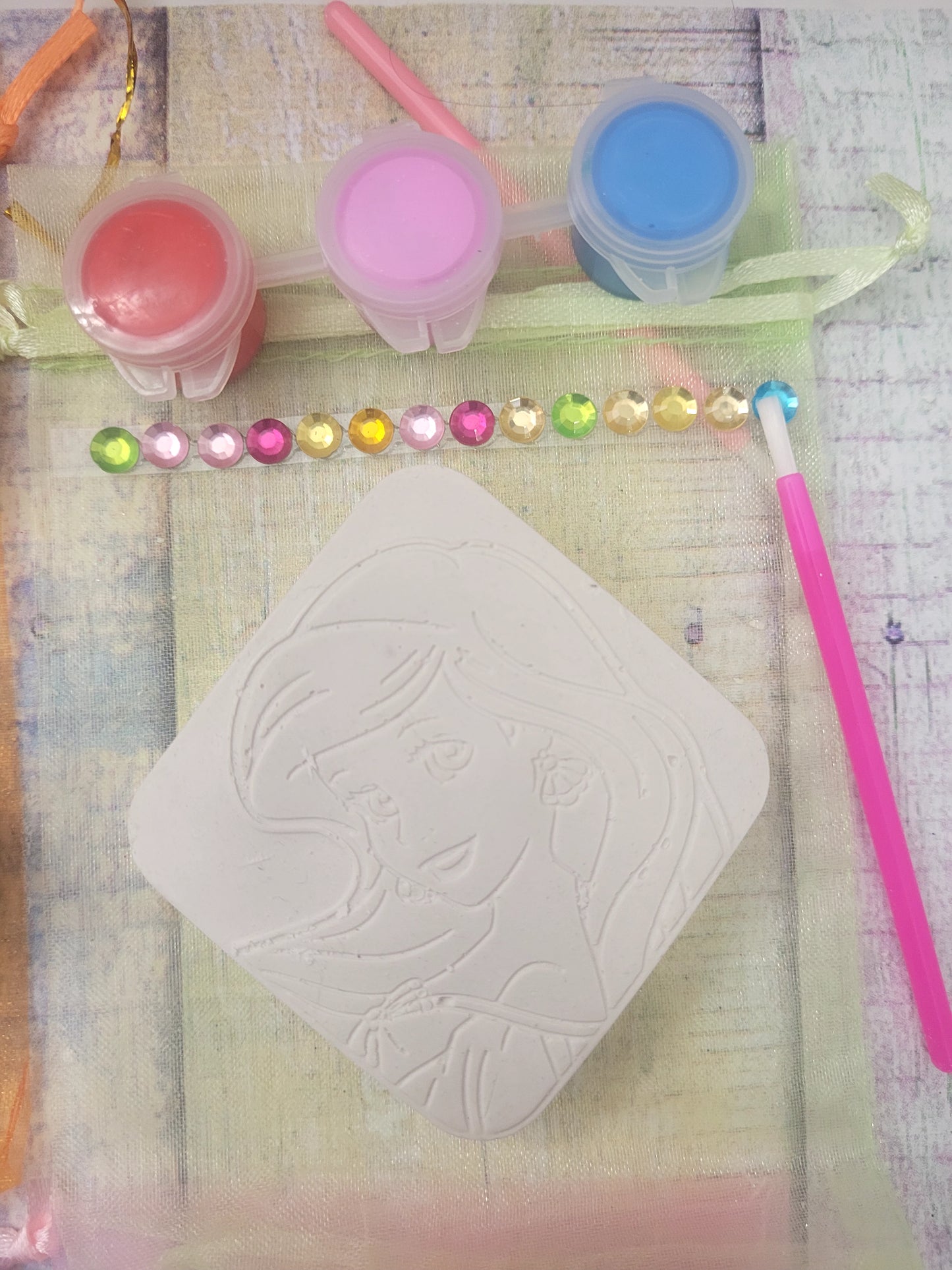 Disney  Princess Plaster Painting