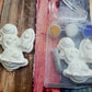 Astronaut rocket planet Plaster Painting