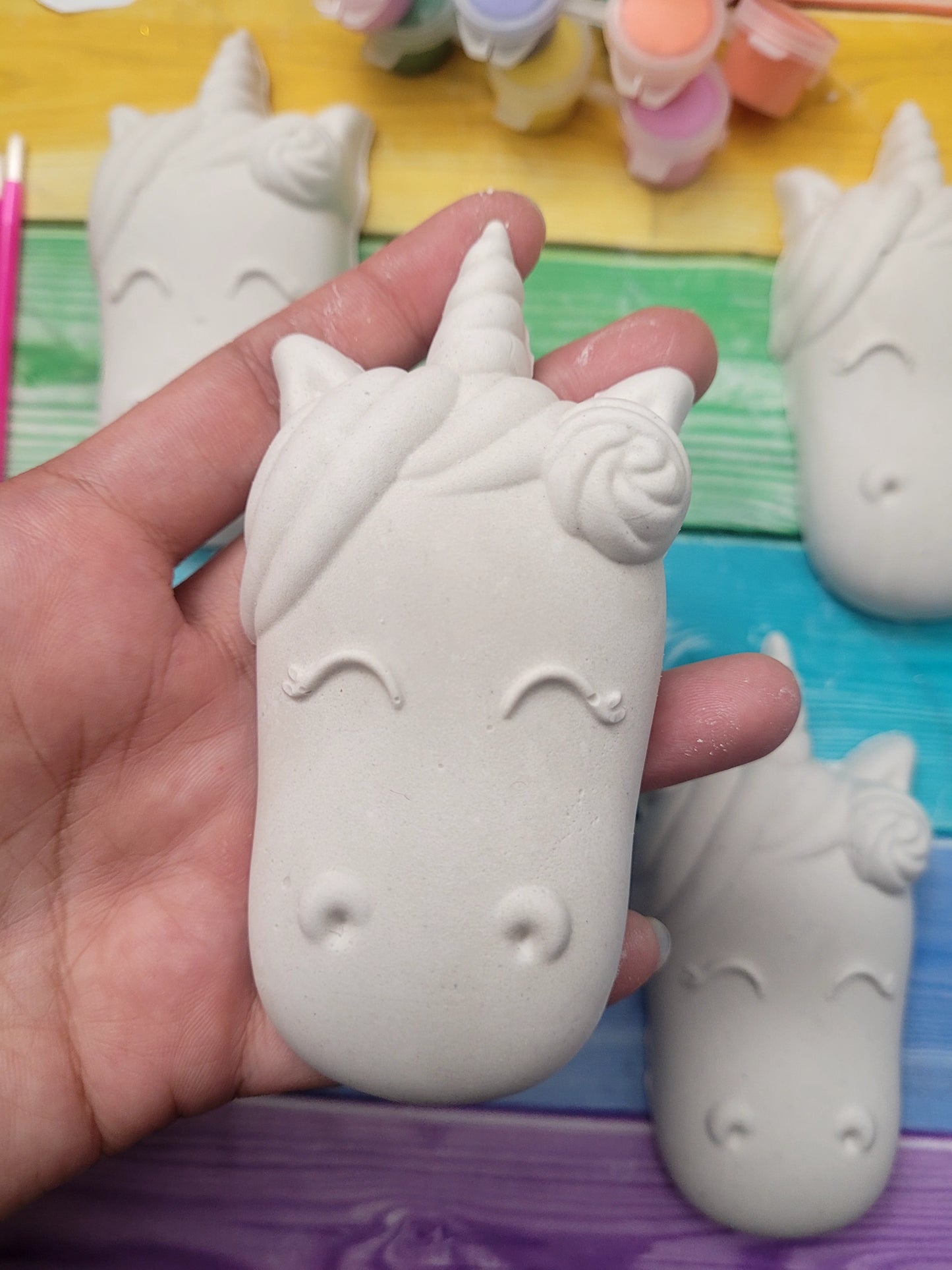 Unicorn Plaster Painting party favours kids birthday gifts art craft