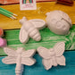 Butterfly animals ladybug dragon fly animal plaster Painting for girl
