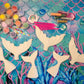 Mermaid tail Plaster Painting Party favor