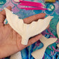 Mermaid tail Plaster Painting Party favor