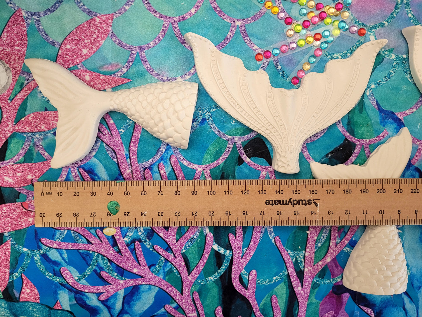 Mermaid tail Plaster Painting Party favor