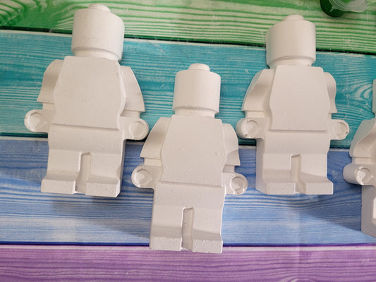 Robot lego only  plaster Painting party favours birthday gifts for birthday boy