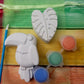 Birds jungle  animals Plaster Painting party favors