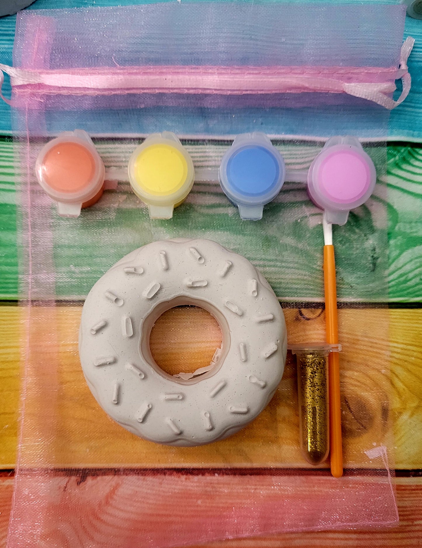 Sweets Donuts food cake food   Plaster Painting party favours favors birthday gifts