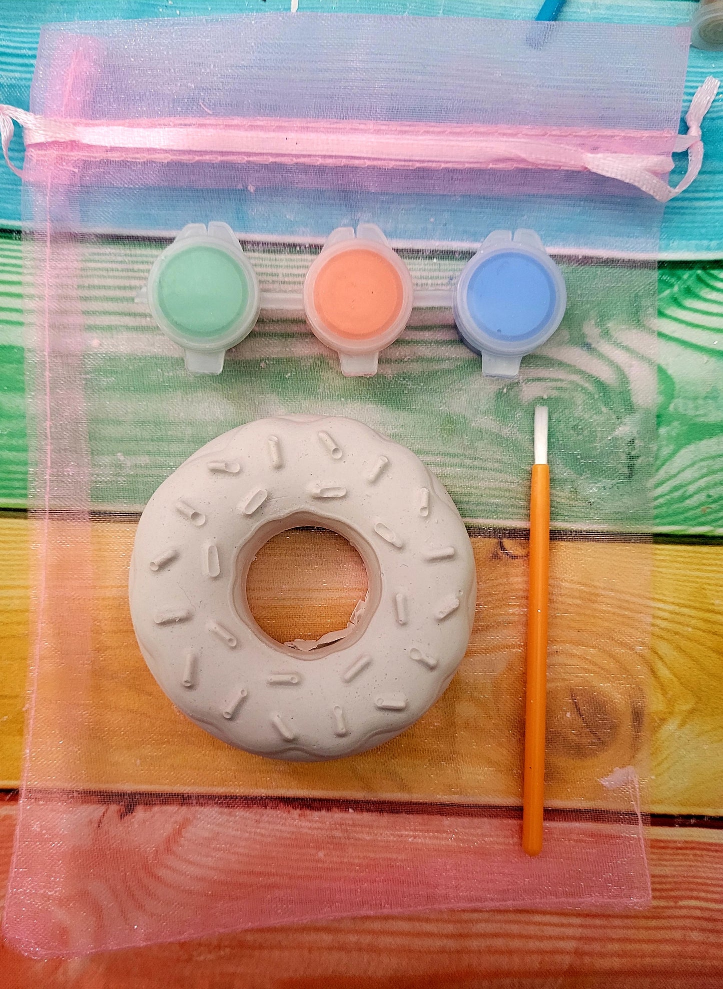 Sweets Donuts food cake food   Plaster Painting party favours favors birthday gifts