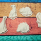 Mini  Dinosaurs Plaster Painting  Party favours