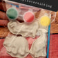 Mini  Dinosaurs Plaster Painting  Party favours