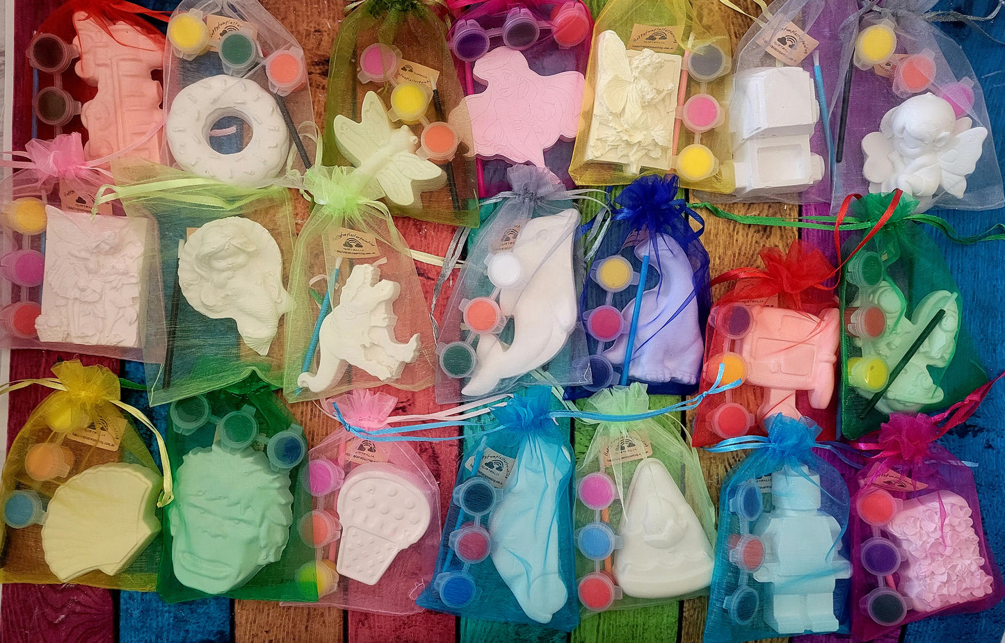 Bulk MIX design plaster Painting party favours favors birthday gifts