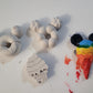 PARTY FAVOURS Mini plaster painting ice cream food Sweet Candy donuts cupcake    Plaster Painting party favours favors birthday gifts