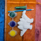 MINI Dinosaurs  Plaster Painting party favour birthday gifts