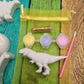 MINI Dinosaurs  Plaster Painting party favour birthday gifts