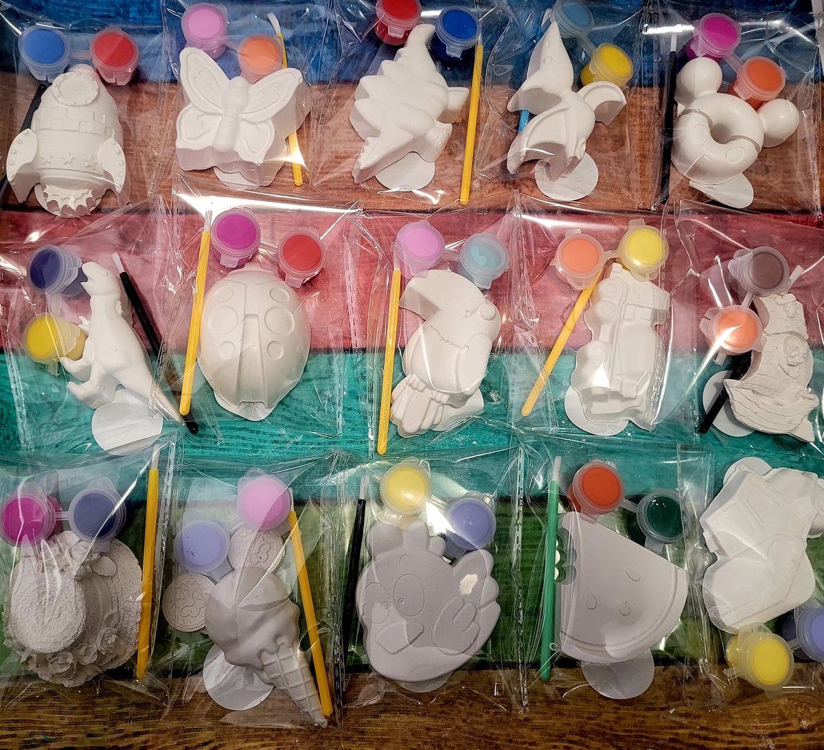 Plaster Party mix design Plaster painting party favours – Happyfunplasterpaint