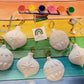Christmas ornament plasters GIFTS SET  Plaster painting