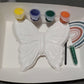 Butterfly animal plaster Painting for girl party favour