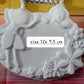 Paint your own Name plate door hanger buttetfly Fairy princess  Plaster painting