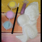 Mermaid Plaster Painting Party favor