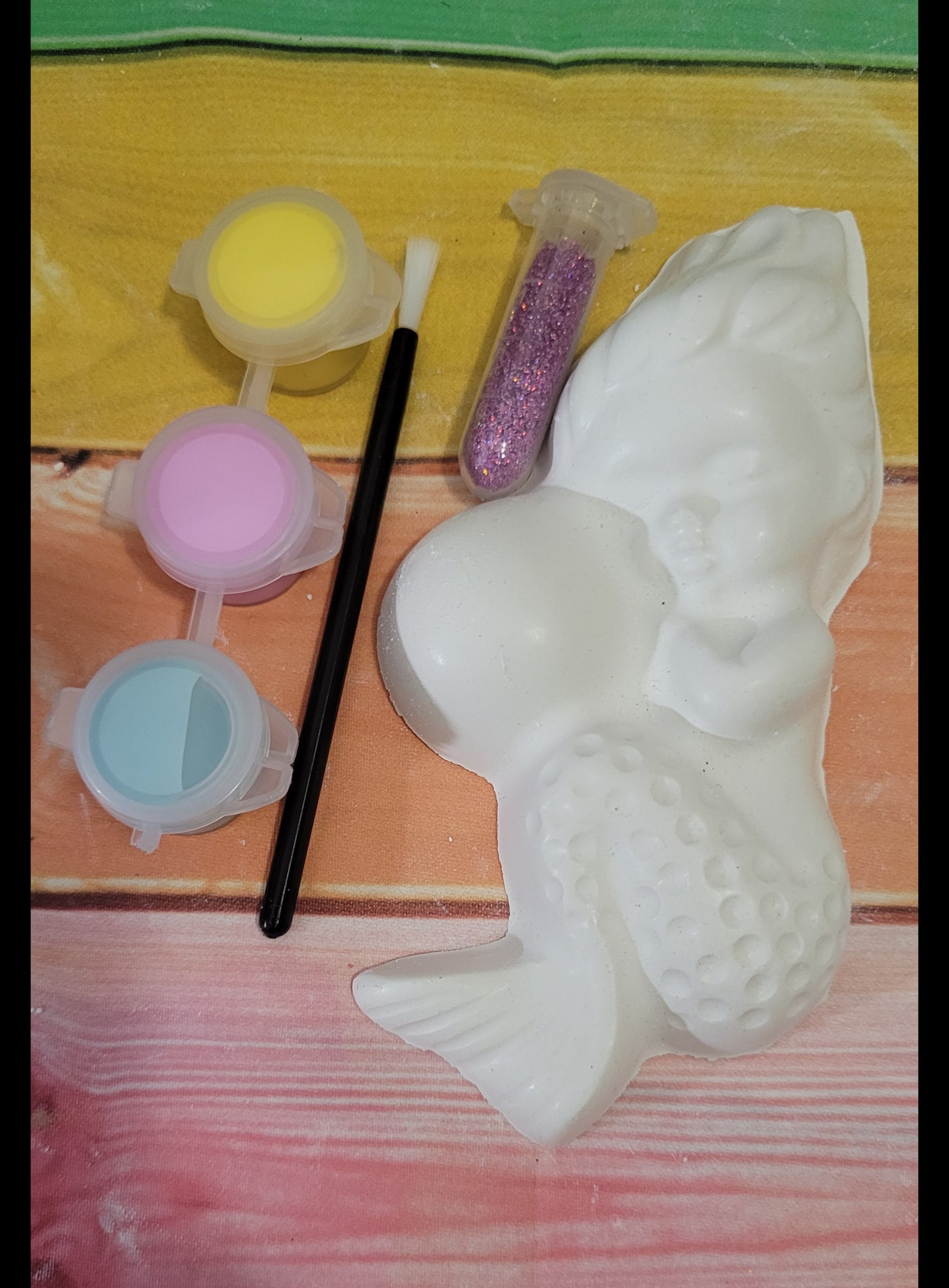 Mermaid Plaster Painting Party favor