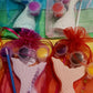 Mermaid tail sea animal plaster Painting for girl party favours