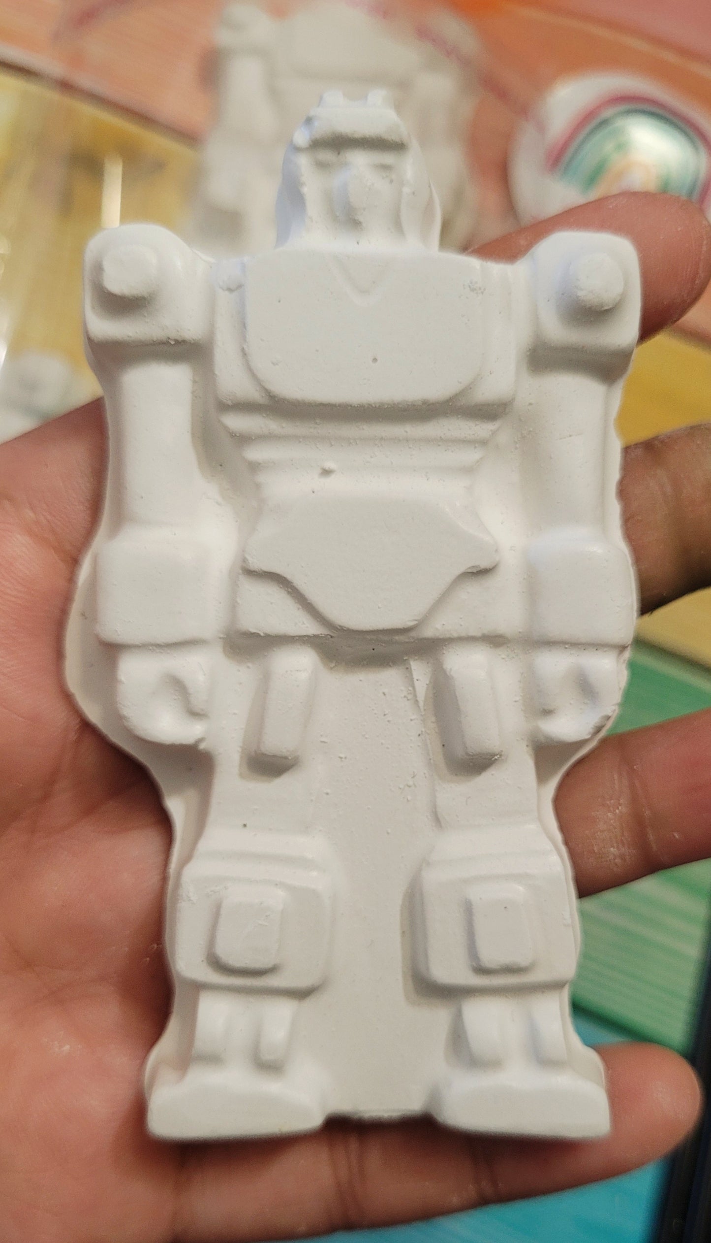 Robot thanformer robot  boys Plaster Painting for boys