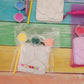 Butteryfly flower in the garden animals Plaster Painting Party favour birthday gifts kids school