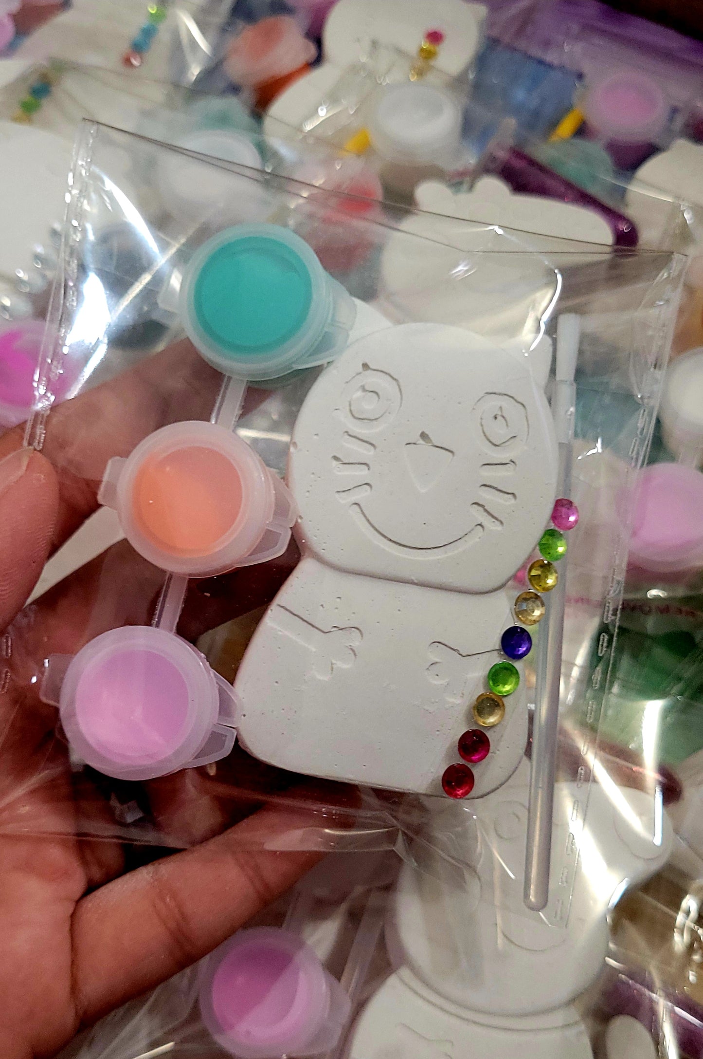 Peppa pig  Plaster Painting Party favor