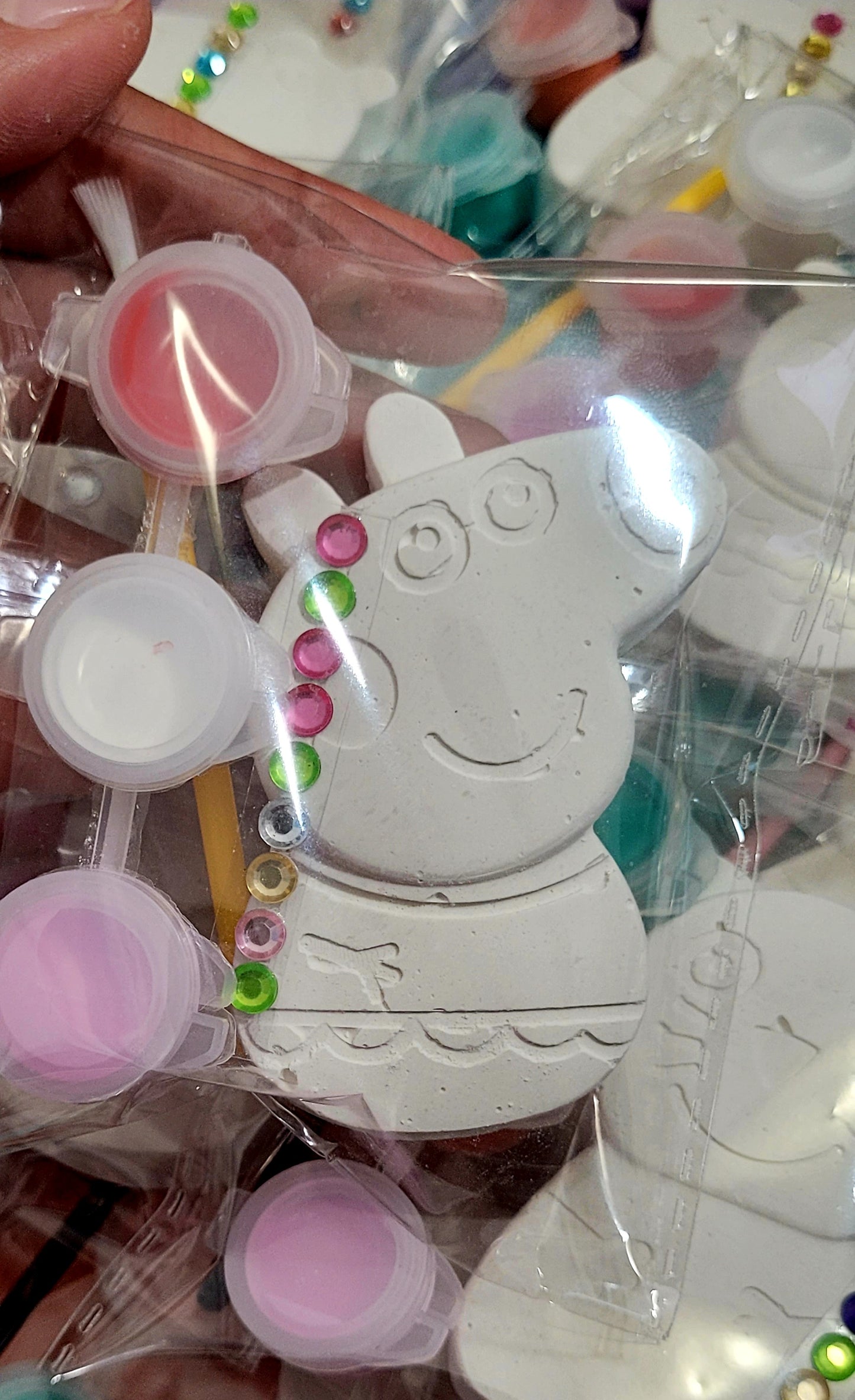 Peppa pig  Plaster Painting Party favor