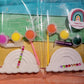 Rainbow girl Mix mix Plaster Painting Party favor birthday gifts
